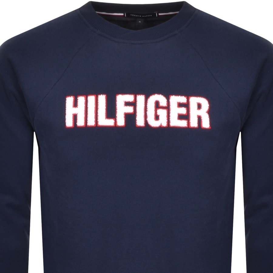 Alternative Image for ProductTommy Hilfiger Logo Sweatshirt Navy2